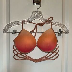 Shade & Shore Sunset Gradient Strappy Bikini Top & Bottoms